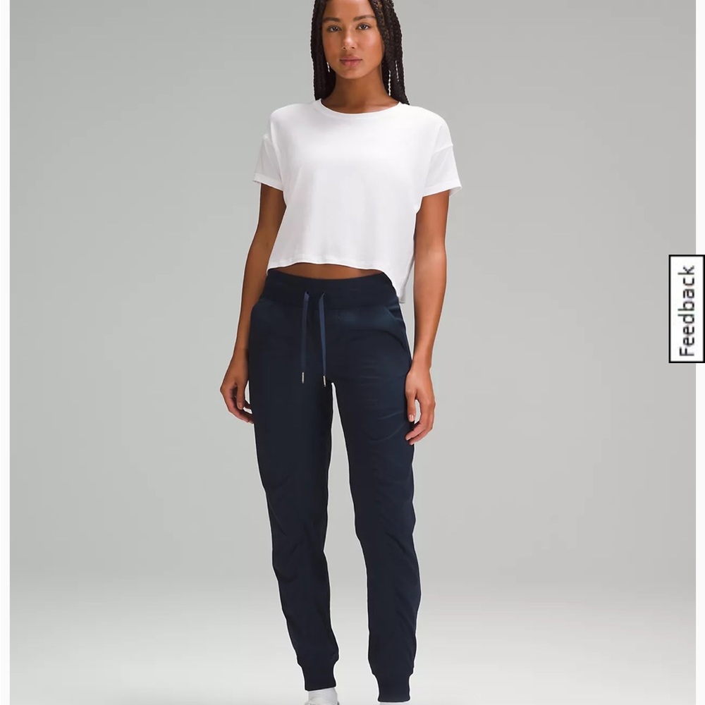 Lululemon - Dance Studio Mid Rise Jogger - Ladies Size 8 - Navy